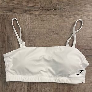 Gymshark Training Bandeau Sports Bra - White